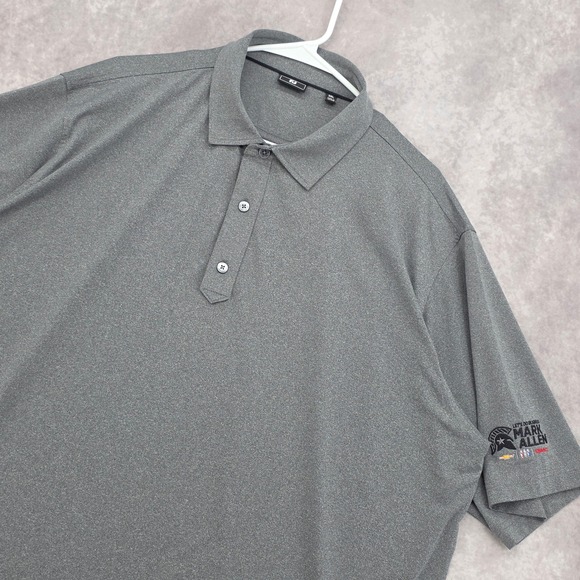 FootJoy Other - FootJoy Fj Mens 2XL Golf Polo Shirt Performance Gray Short Sleeve Stretch